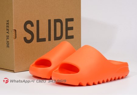 Yeezy SLIDE "Enflame Orange" (Run smaller, please choose a bigger size) 38-48