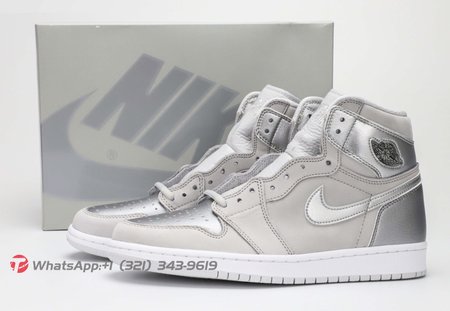 Air Jordan 1 "Japan" limited silver color 36-46