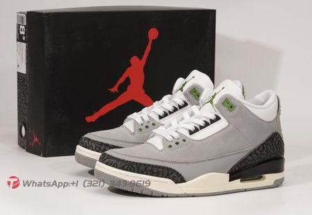 Air Jordan 3 Retro Chlorophyll SIZE: 40-47.5