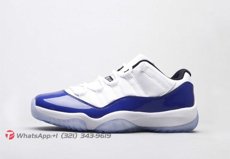 Air Jordan 11 Retro Low White Concord SP 36-45