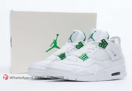 Air Jordan 4 Retro Metallic Green 36-46