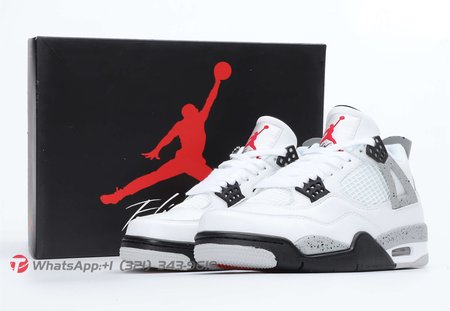 Air Jordan 4 Retro White Cement 40-47.5