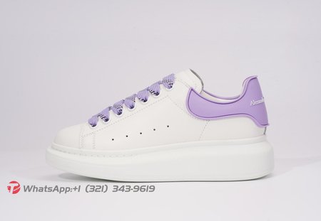 Alexander McQueen Oversized white purple SIZE: 35-45