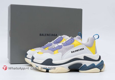 Balenciaga Triple S Purple Yellow Blue (W) SIZE: 35-39