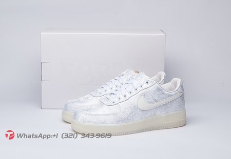 Nike CLOT x Air Force 1 White 36-46