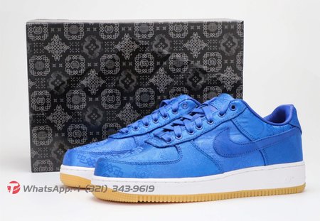 Nike CLOT X Air Force 1 (Blue) 36-46