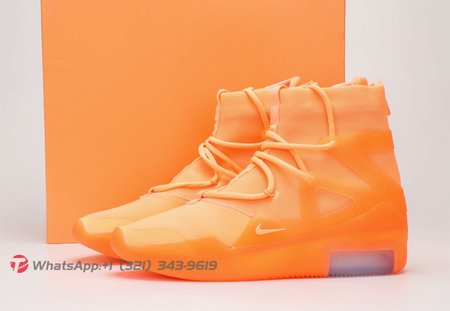 Nike Air Fear of God 1 Orange Pulse 40-48