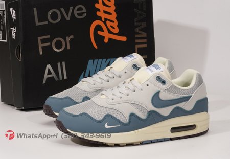 Patta x NK Air Max 1 Aqua Noise SIZE: 36-46