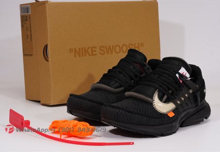 off-white x Air presto 2.0 Black SP: 40-47.5