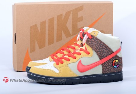 Color Skates x Nike SB Dunk High Kebab And Destroy Size