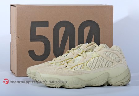 ADIDAS YEEZY 500 MOON YELLOW SIZE 36-48