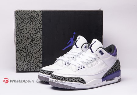 Air Jordan 3 Dark Iris CT8532-105 Size 40.5-47.5