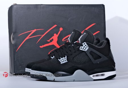 Air Jordan 4 Retro SE Black Canvas DH7138-006 Size 40-48.5