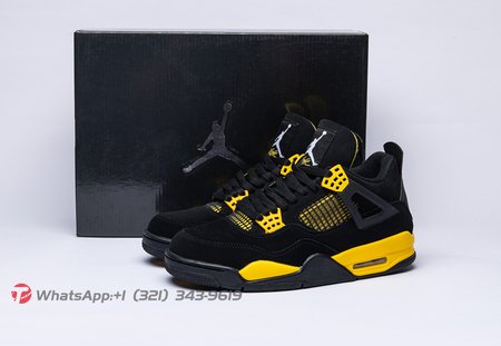 Jordan 4 Retro Thunder (2012) 308497-008 Size 36-47.5