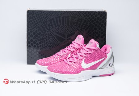 Nike Kobe 6 Kay Yow Think Pink 429659-601 Size 40-48