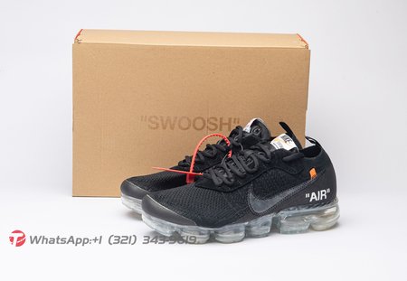 Nike Air VaporMax Off-White Black (2018) AA3831-002 Size 36-46