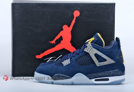 Jordan 4 Retro Michigan (PE) AJ4-1036660 Size 36-47.5