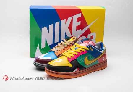 Nike Dunk Low What the Super Mario Custom Size 40-48.5