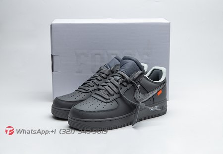 NIKE AIR FORCE 1 LOW OFF WHITE GREY SIZE 36-47.5