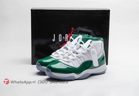 Air Jordan 11 Retro "White And Green" CT8012-113 Size 40-47.5