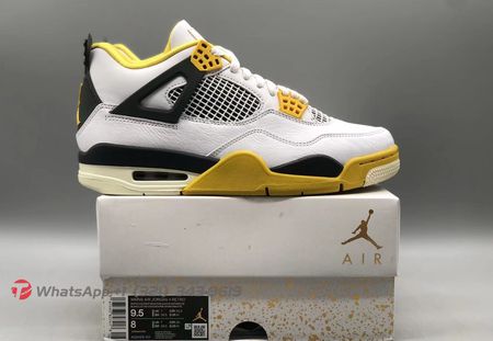 Air Jordan 4 Retro 'Vivid Sulfur'AQ9129-101 size US4-US13