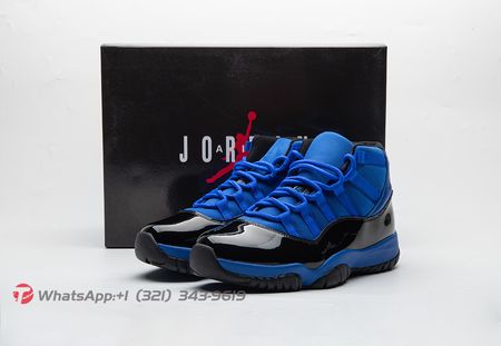 Air Jordan 11 Black Blue CT8012-400 Size 40-48.5