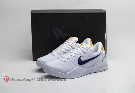 Nike Kobe 8 Protro Lakers Home HF9550-100 Size 40-48.5